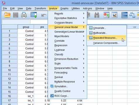 mixed anova spss|mixed design anova spss.